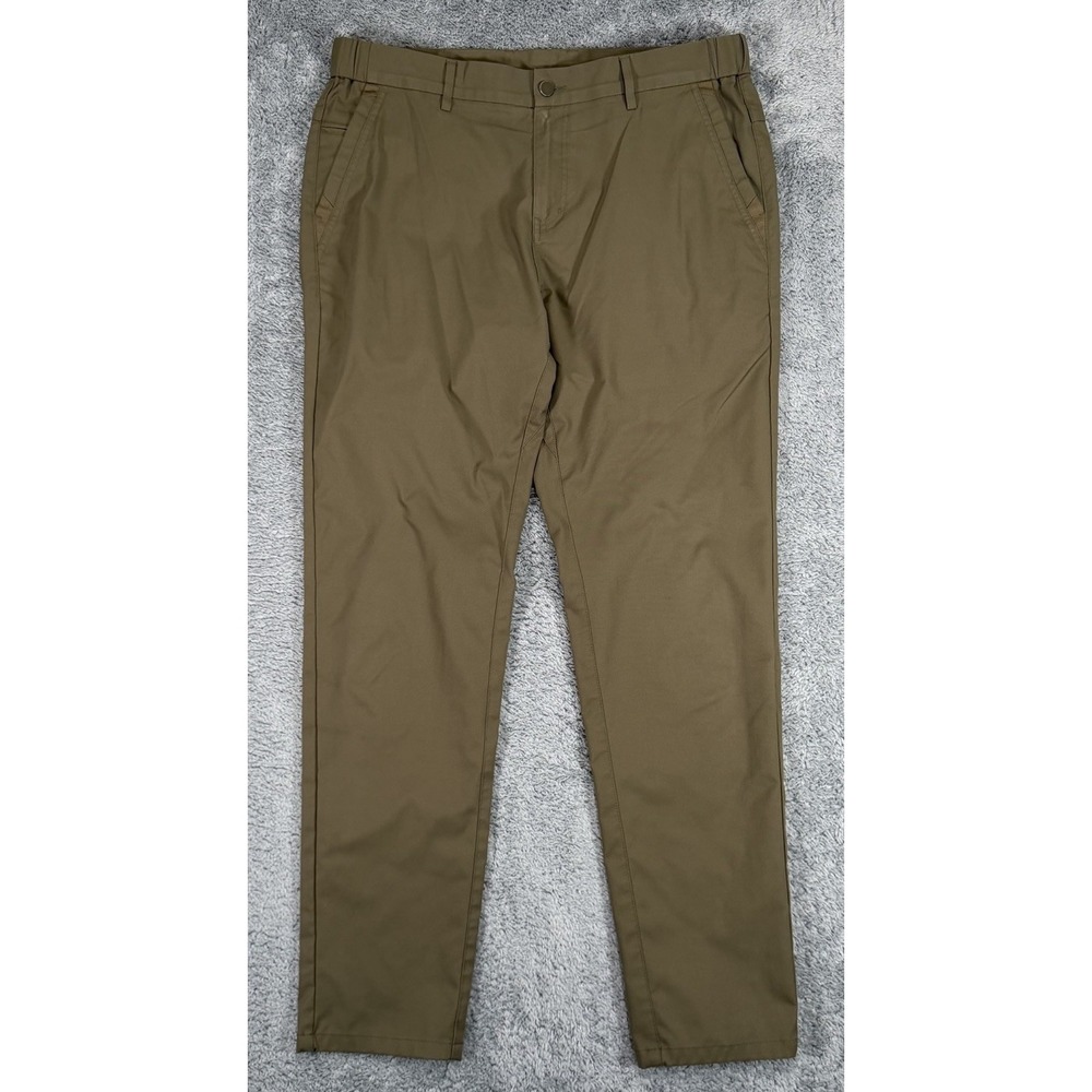 Jack Archer Jetsetter Tech Pants Mens 34x31* Olive Performance Chino‎ Casual